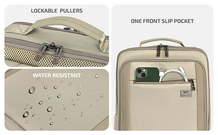 VIP VOGUE Laptop Expander Backpack – VIP Bags India