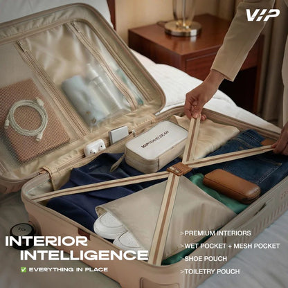 VIP Vero Champagne Trolley Bag