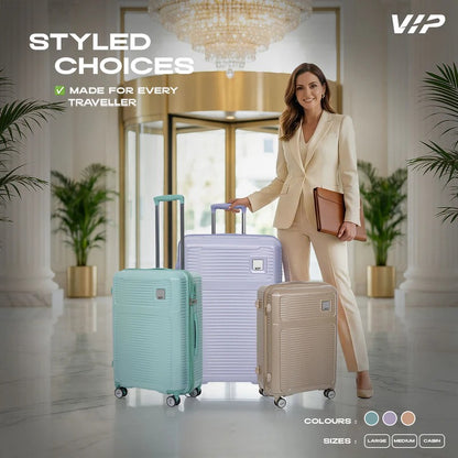 VIP Vero Lavender Blue Trolley Bag
